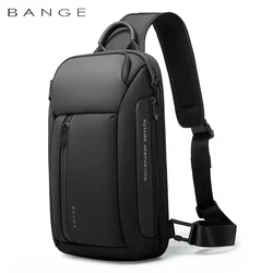 2022 Shoulder Bag Men Waterproof USB Male Crossbody Bag Women Short Travel Messenger Chest Sling Fashion Designer Chest Bag