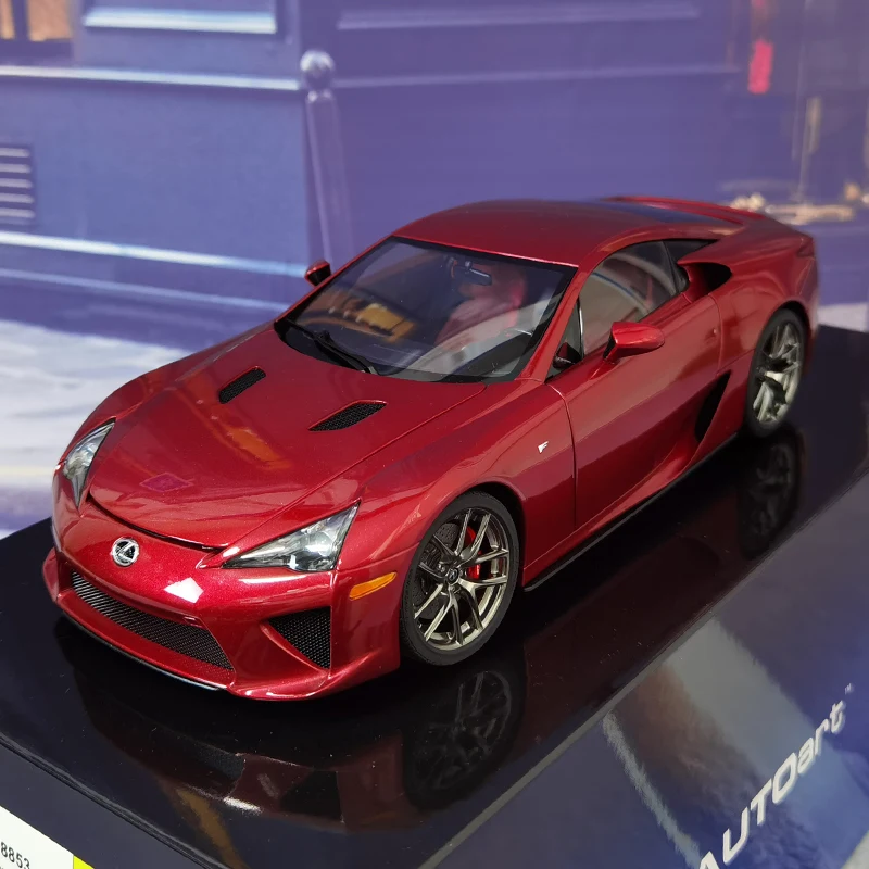 AUTOART 1/18  Lexus LFA  Sports car model Give friends a holiday gift