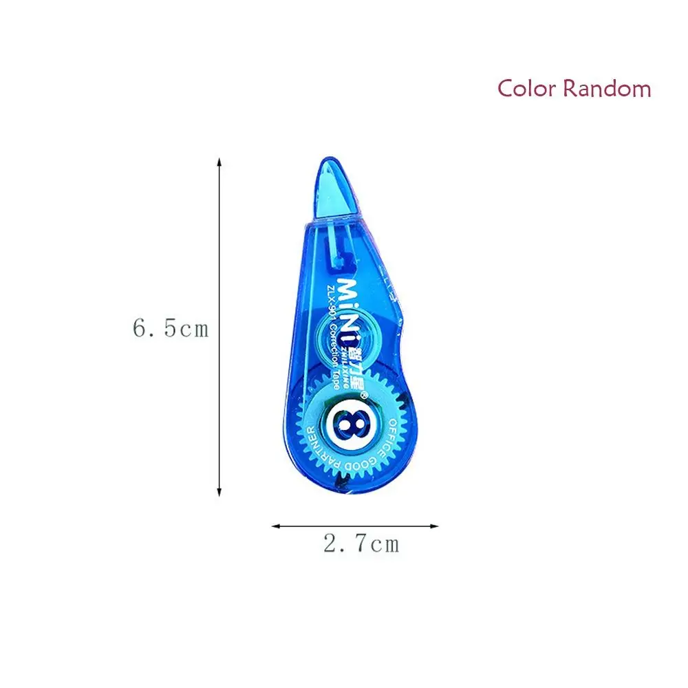 Simpatico Mini nastro di correzione cancelleria per ufficio scuola nastro di cancellazione durevole nastro di modifica della copertina di scrittura in plastica non corretta
