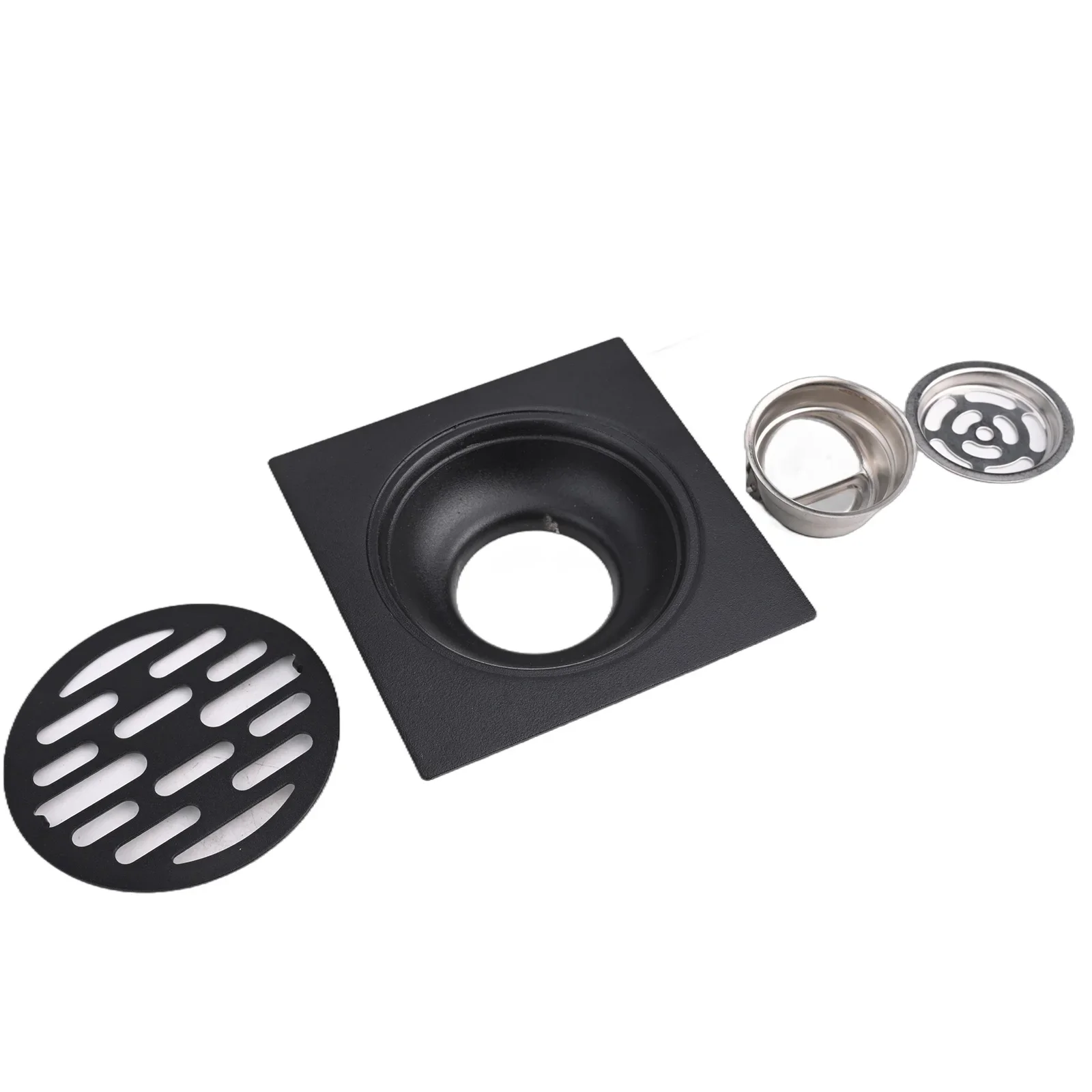 Bathroom Floor Drain 304 Stainless Steel Drain Bathroom Shower Room Long-lasting Performance Sturdy Construction
