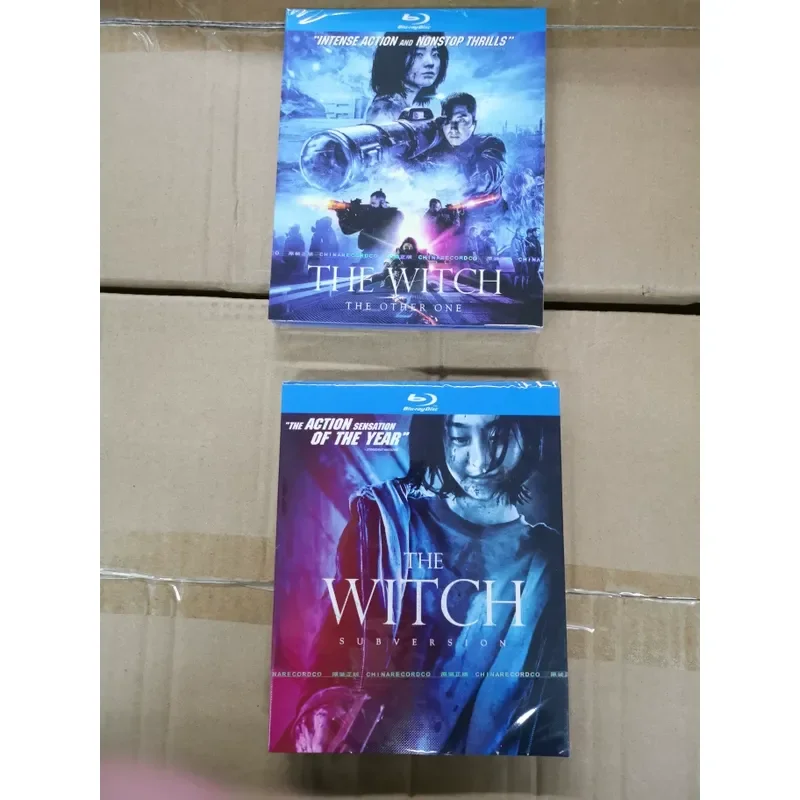 Blu-ray Disc Action Suspense Movie Witch 1 and 2 Collection High Definition Collector Edition 2 Disc Box Set
