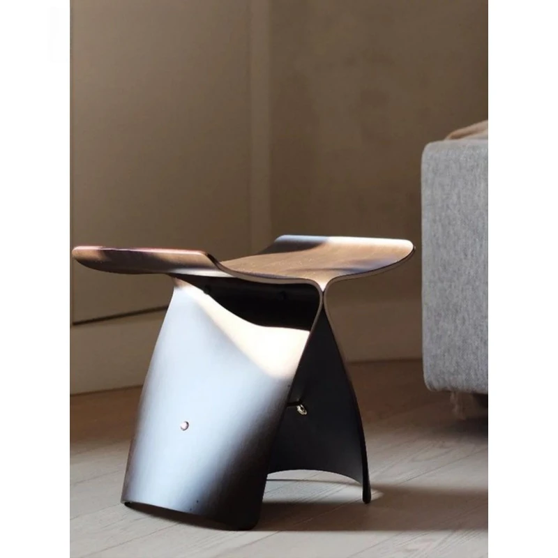 

Porch Shoe Changing Stool Small Bench Creative Mobile Seat Chair Furniture Living Room Sofa Chair