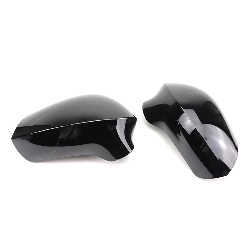 Carbon Fiber Style Black Rearview Side Mirror cover Caps for Seat Exeo 3R Leon 1P1 2009-2013 lbiza 6J 2008-2013 Replacement