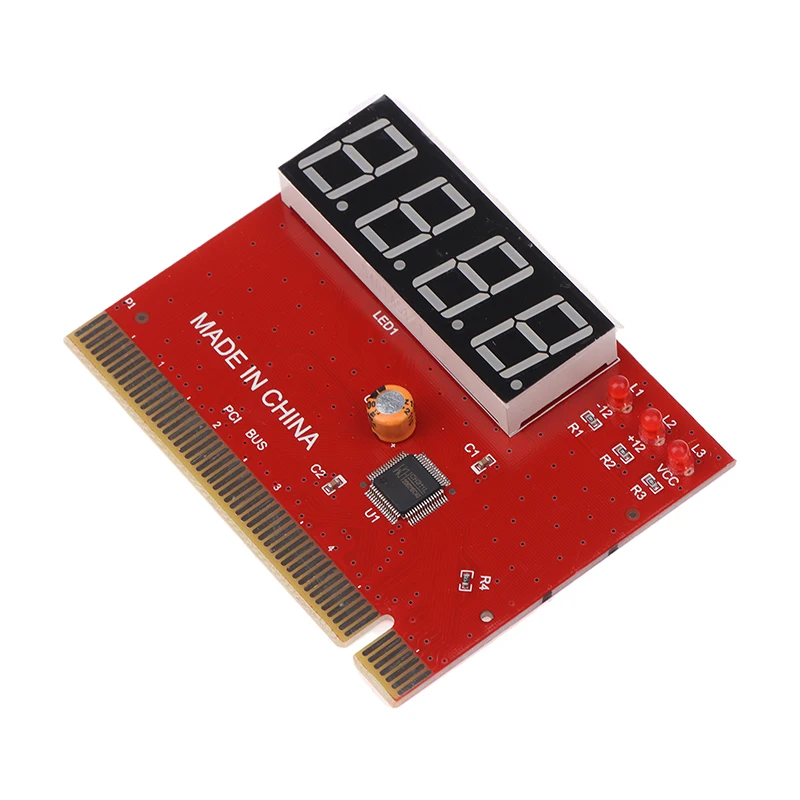 New Computer PCI POST Cards Motherboard LED 4-Digit Diagnostic Test PC Analyzers