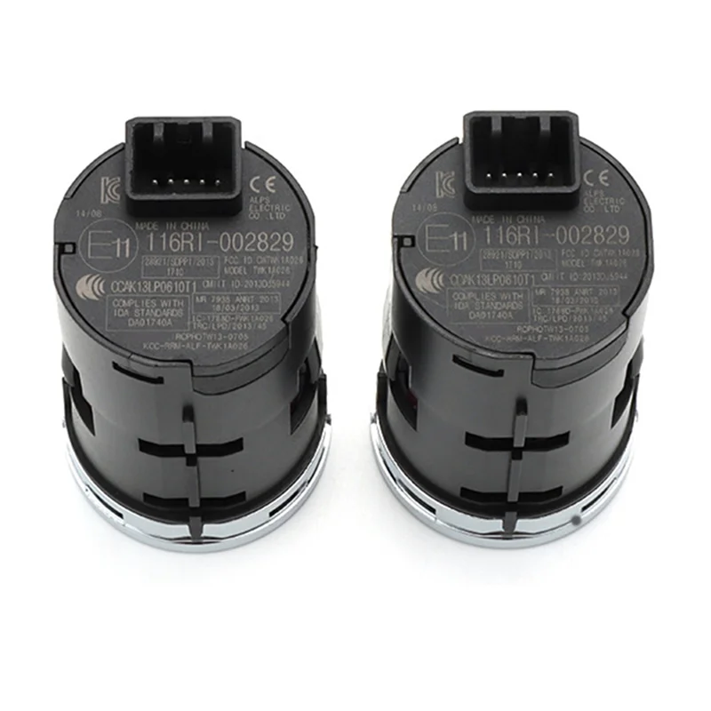 

2PCS Engine Start Stop Push Button Ignition Starter Switch 35881-T5H-H41 35881-T5N-H41 For Honda Fit 2015-2018 10 Pins