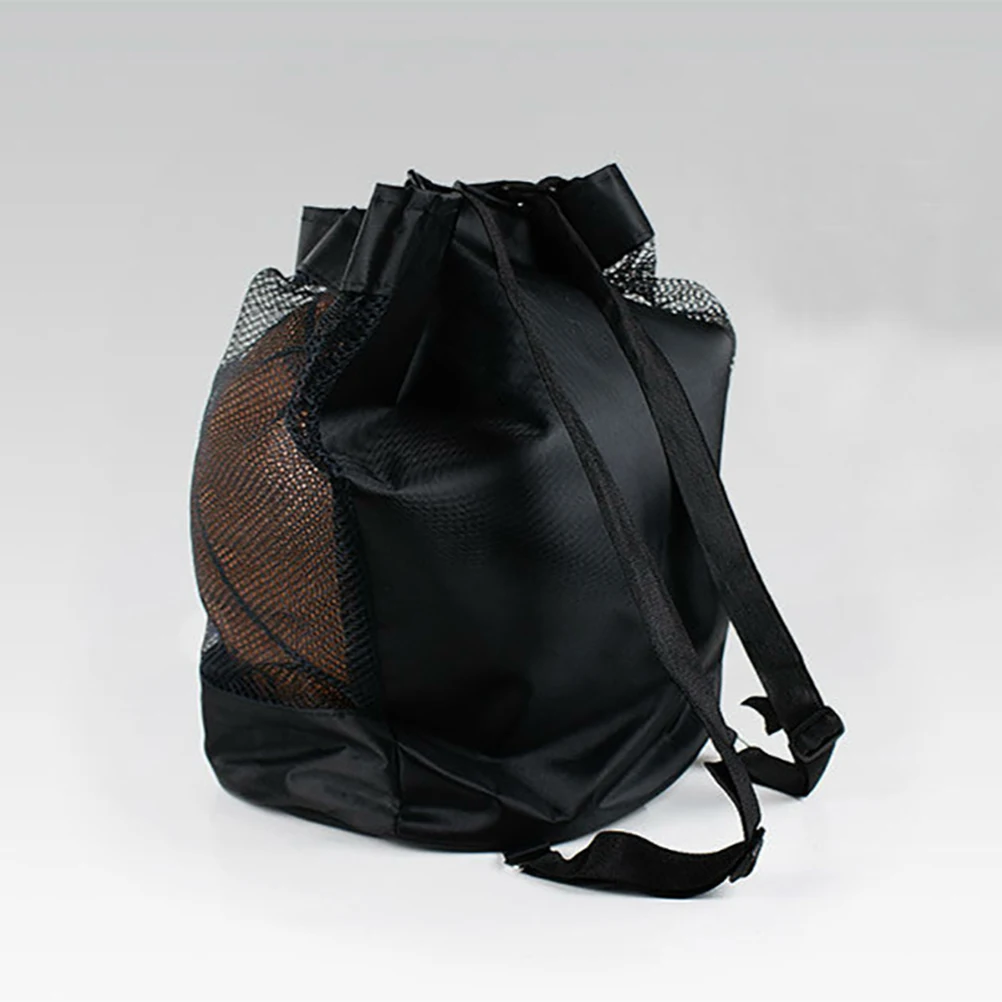 

2 pcs Sports Ball Bag Net Basketball Football Carrying Soccer Mesh Backpack Storage Container Fitness Accessories