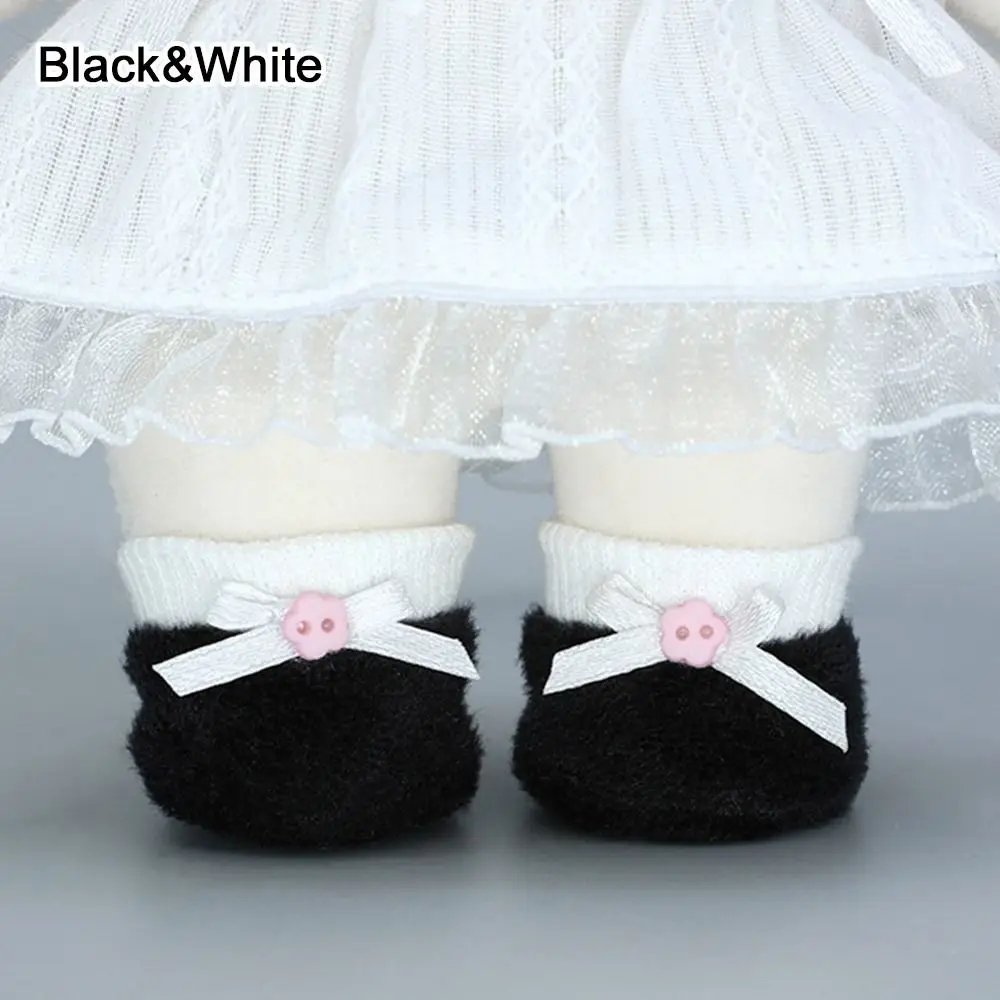 

New 7 Styles Doll Plush Shoes Cartoon Style Cute Rabbit Shoes Fashion Boots 20cm Cotton Doll