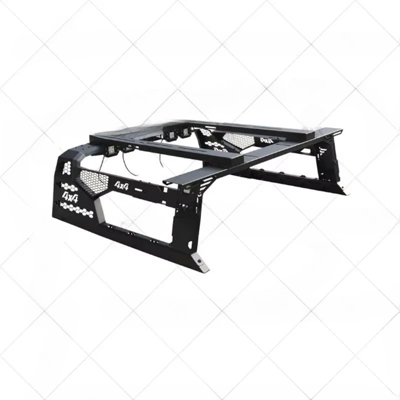 High-grade Lighted Gantry Pickup Truck Roll Cage Framed Gantry for Isuzu Dmax Accessoriescustom
