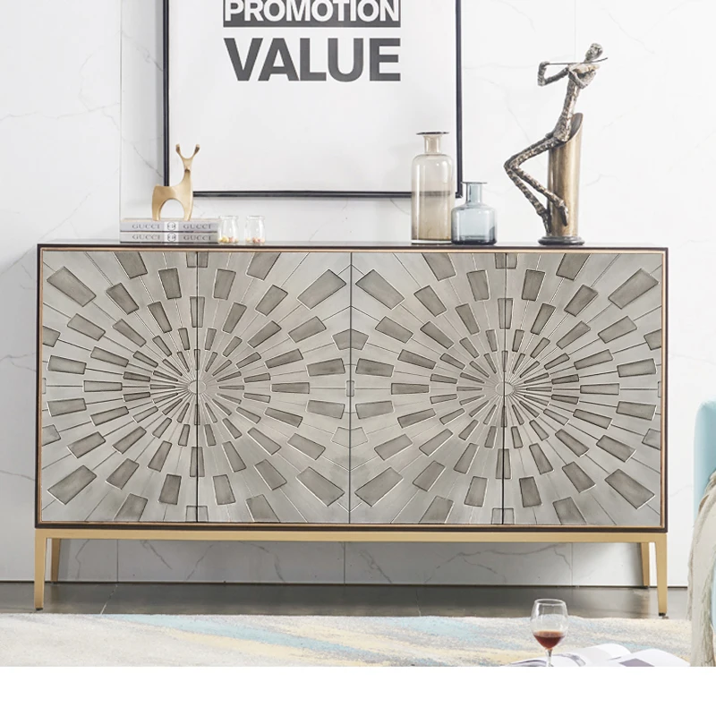 Chinese Display Living Room Cabinets Rustic Coffee Sideboard Home Living Room Cabinets Wardrobes Kitchen Vitrina Furniture