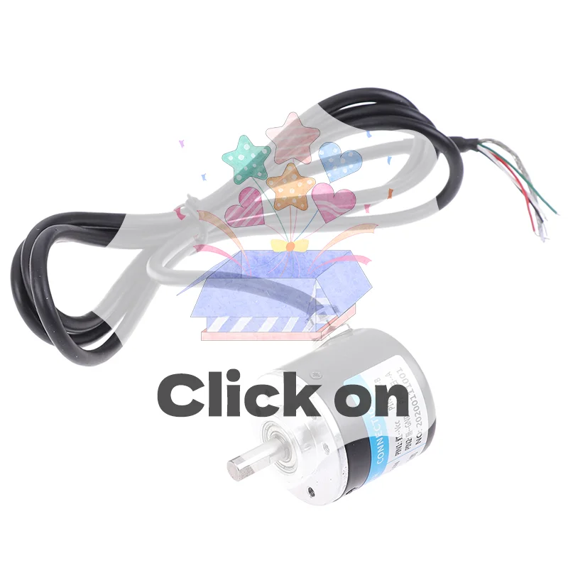 

100/200/360/400/500/600P/R фотоэлектрический инкрементный поворотный энкодер 5 В-24 В