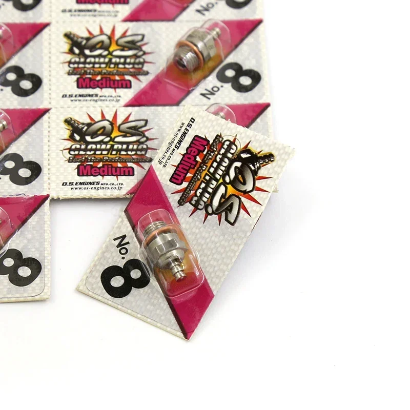2ストロークOSエンジン グロープラグ OS8 No.8 O.S. OS8 プラグ N グロープラグ OS エンジン用 1PC