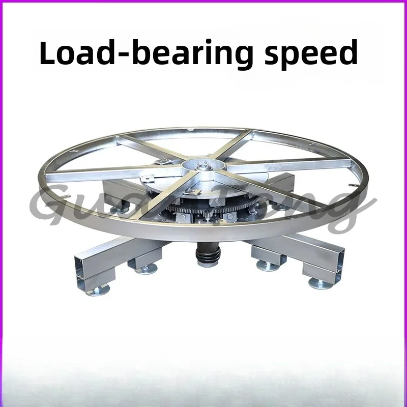 Electric Remote Control Stage Turntable Industrial Display Speed Adjustable Steel Frame Rotating Base Display Stand