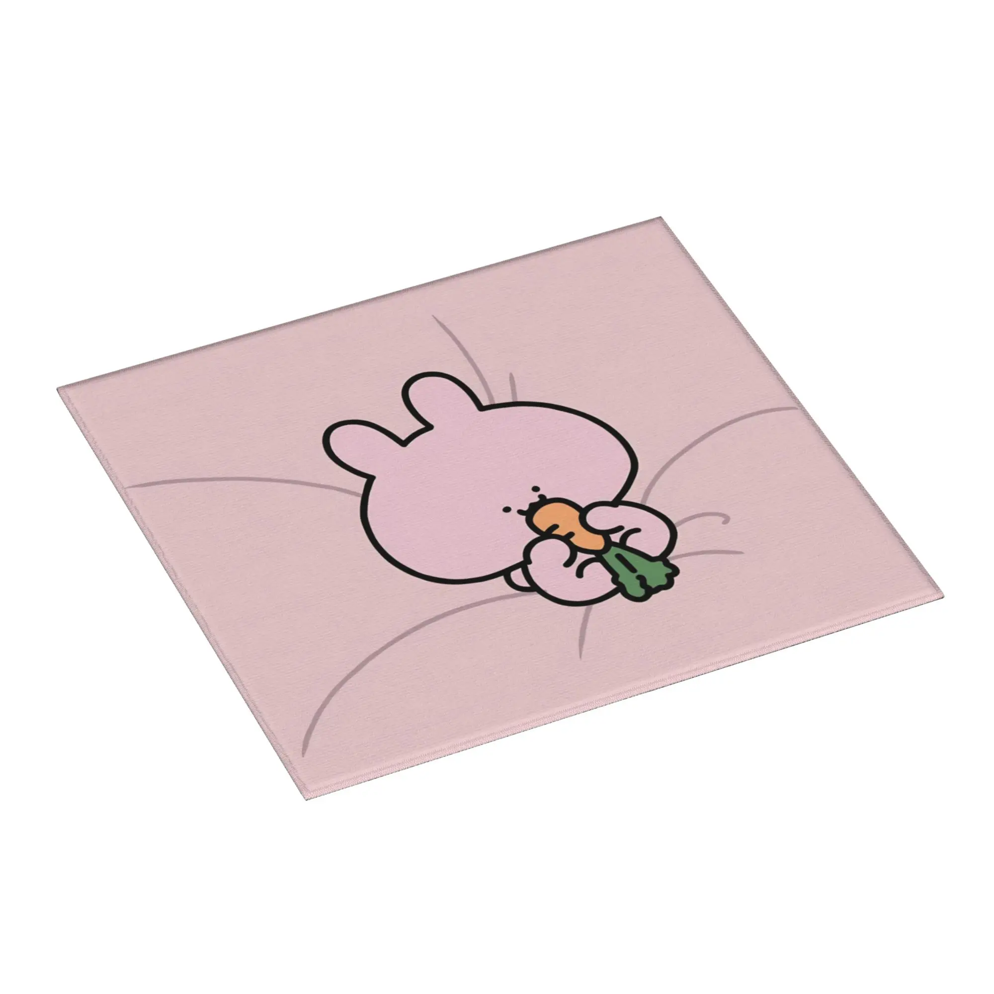 Asamimichaan Anime Cartoons Asamimi Non Slip Kitchen Counter Protector Mat Barware Tableware Reusable Drying Mat For Kitchen