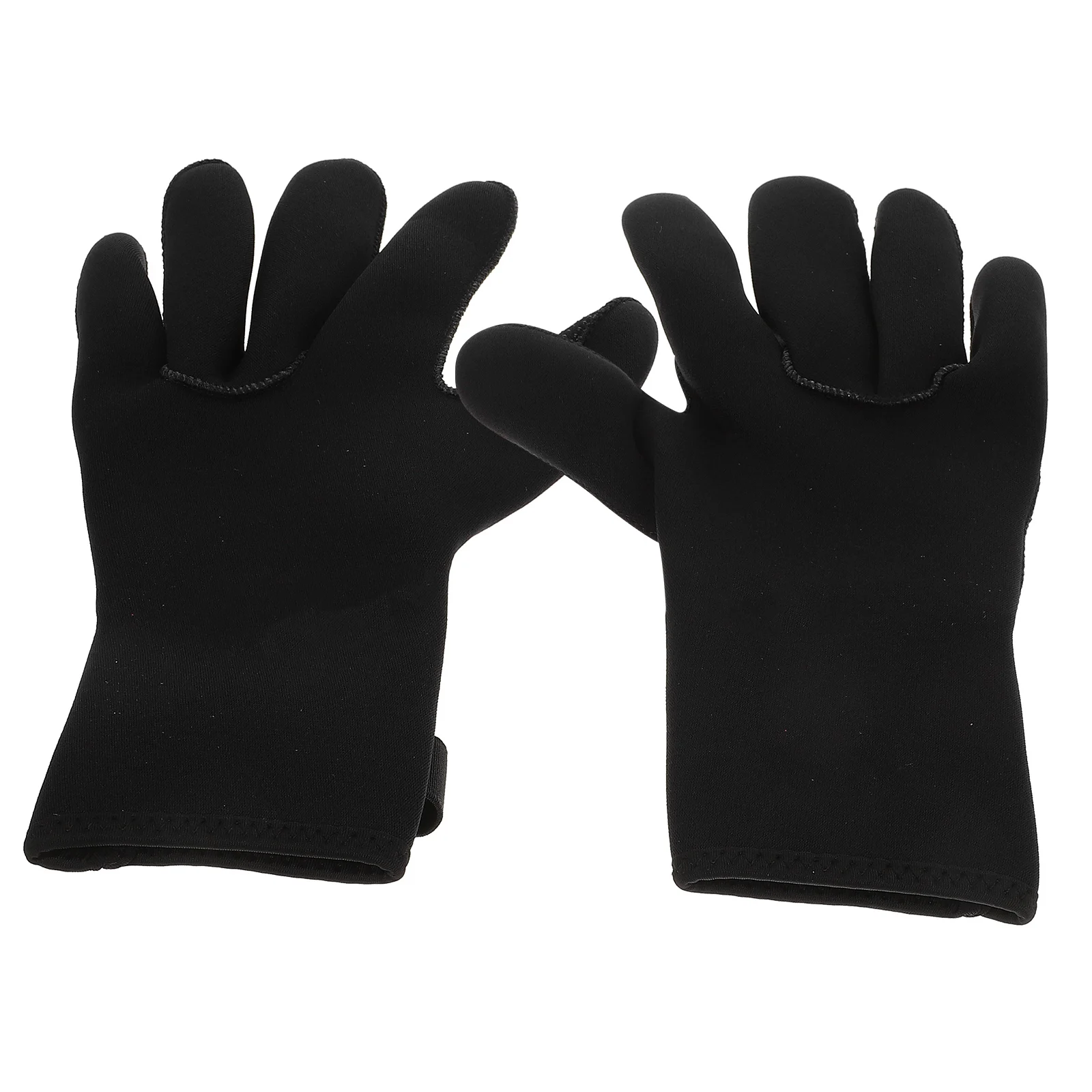 

Anti-slip Cold-proof Gloves Non for Diving Non-slip Swimming Fishing Anti-scratch Black Work