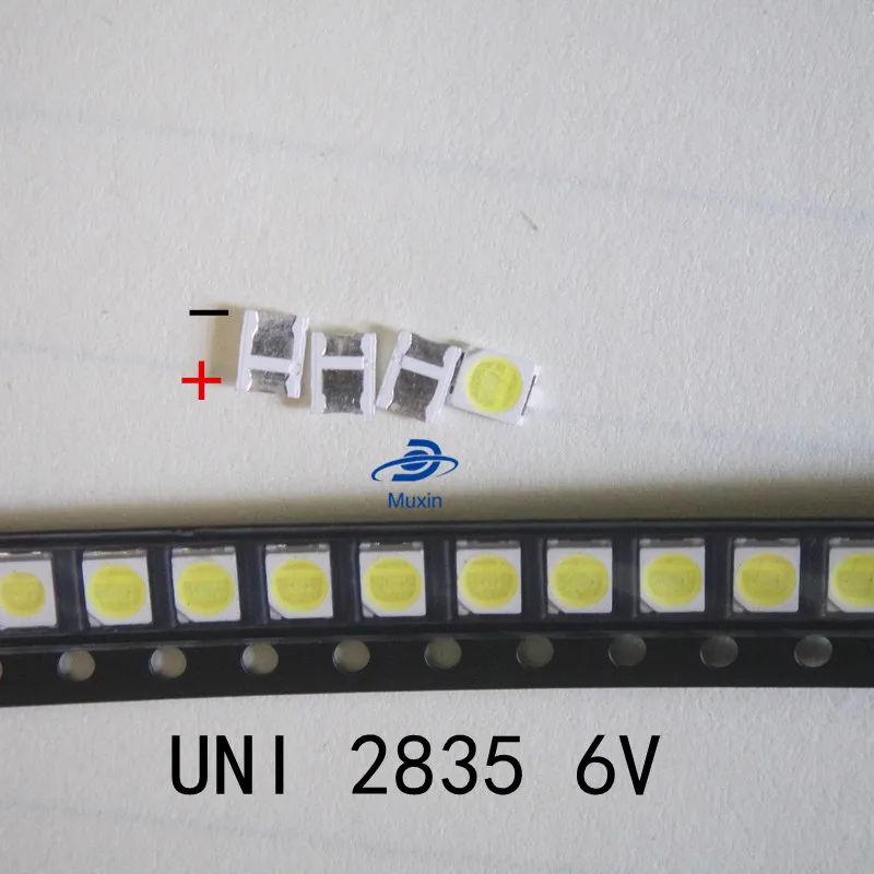1000 قطعة 2835 3528 إصلاح LED LCD إضاءة خلفية للتلفاز الخرز MX سيول JF 1 واط-2 واط 3 فولت 6 فولت الضوء الأبيض البارد شائع الاستخدام