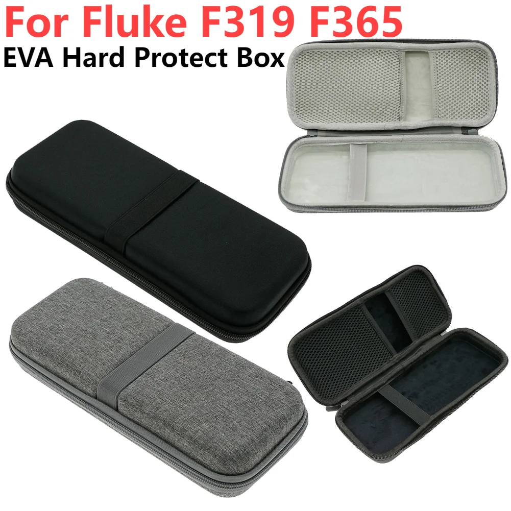 

Прочный защитный кейс EVA для цифрового токоизмерительного клеща Fluke 317, портативная сумка-чехол для мультиметров Fluke F319, F365