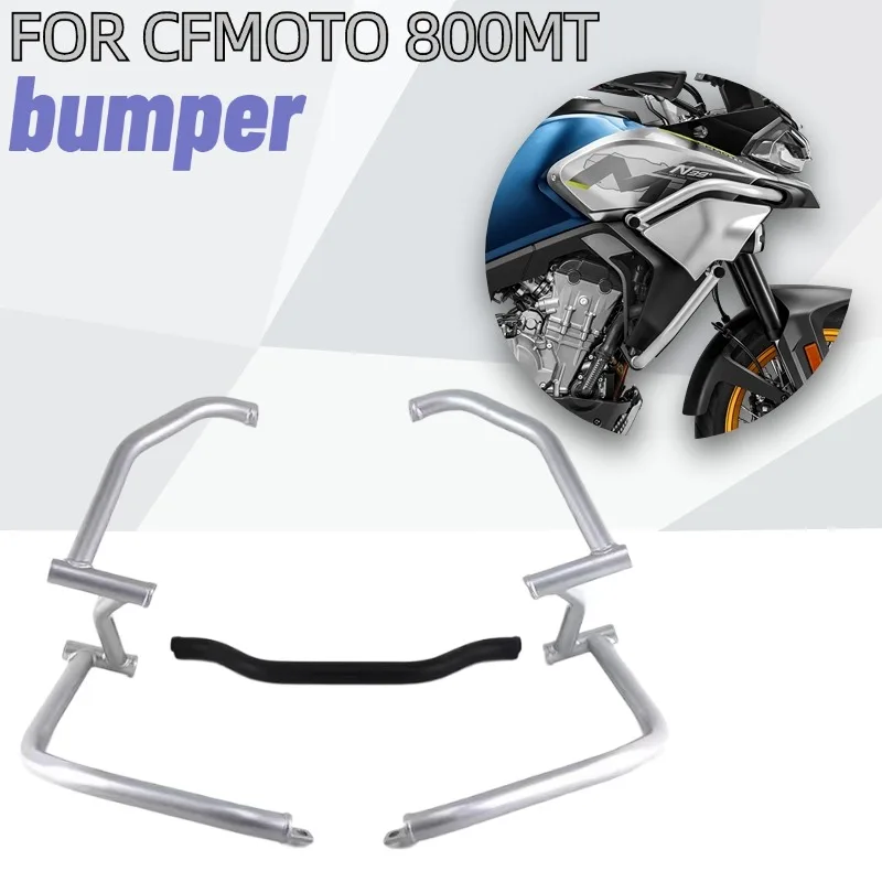 

New FOR CFMOTO 800MT Motorcycle Accessories Bumper Guard Bar Fall Protection For FOR CF 800MT