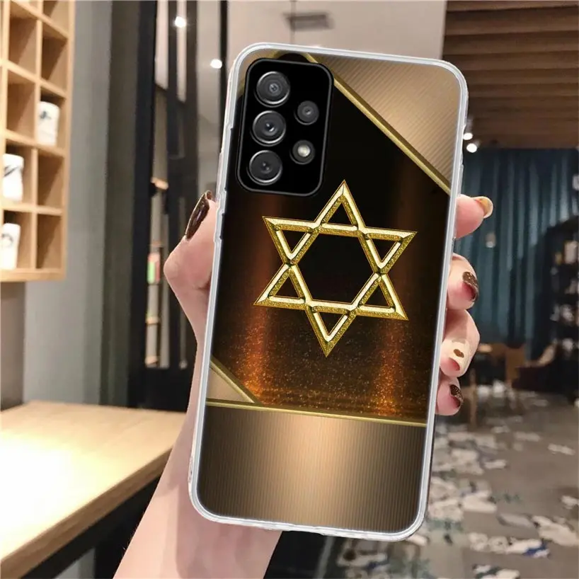 David Jewish Star Symbol Soft Phone Case For Samsung Galaxy A51 A50 A71 A70 A10 A20E A30 A40 A41 A31 A21S A11 A6 A7 A8 A9 Plus 2 image 6