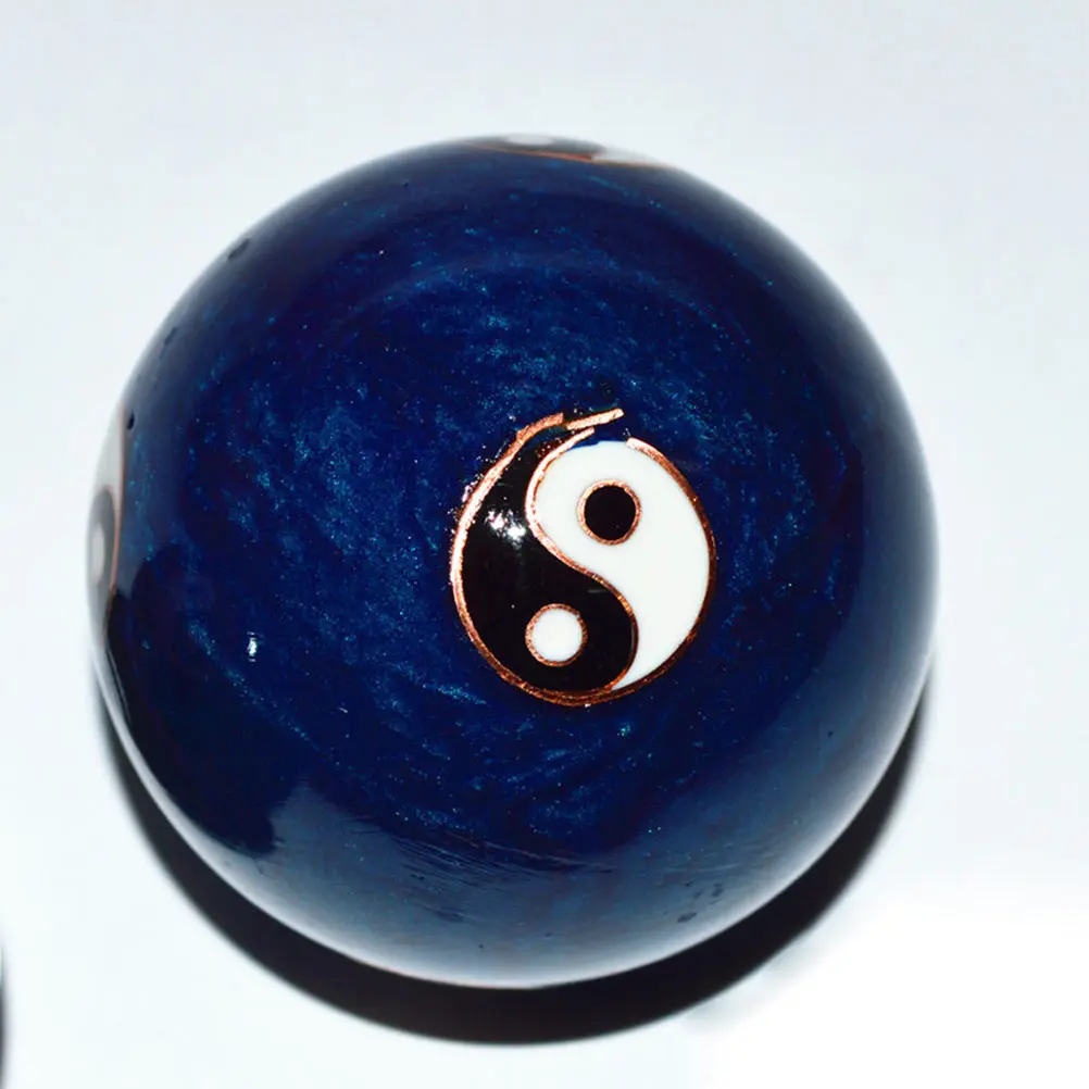 

Exercise Ball Baoding Balls Blue Massage Handball Balls Stress Relief Chinese Baoding