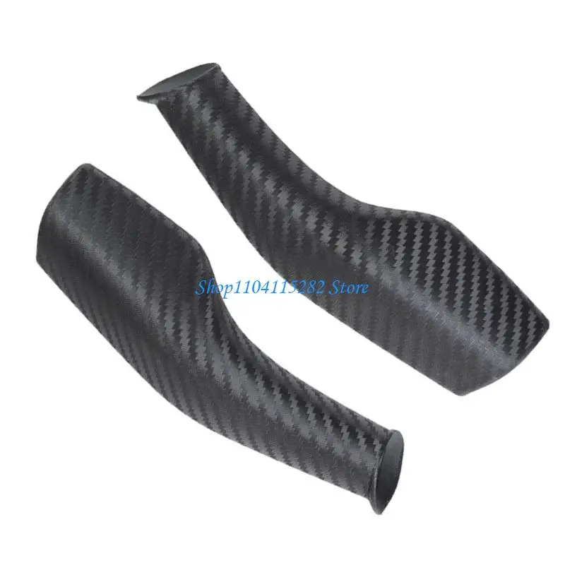 

Full Coverage Carbon Fiber Texture Gear Shifter Cover For Select Vehicles Protective ABS Steering Lever Handle Cover