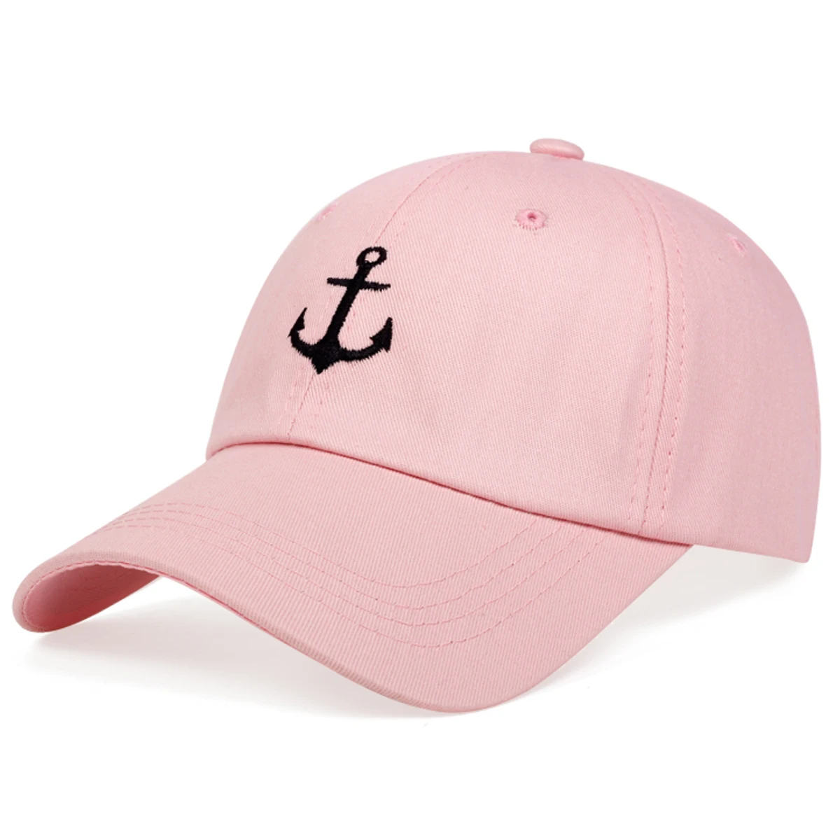 Unisex Schiff Anker Brief Stickerei Baseball Caps Frühling und Herbst Outdoor Einstellbare Casual Hüte Sonnenschutz Hut Sport Kappe – Detail 4