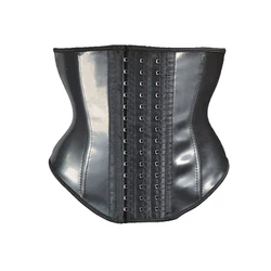 Fashion Wide Corset Belts Faux Leather Slimming Shaping Girdle Belt Women Elastic Tight High Waist Versatile for Daily Bustier