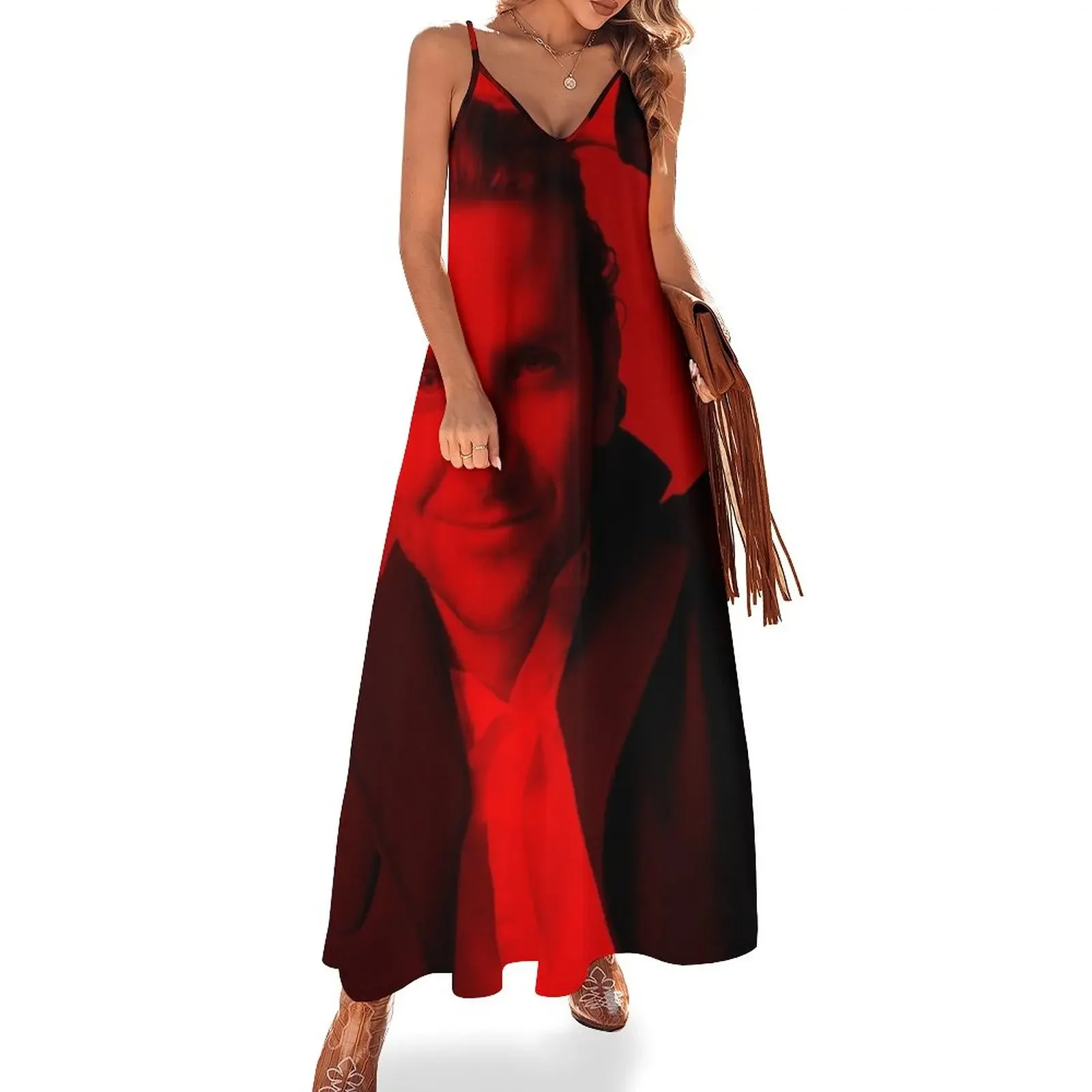 

Bradley Cooper - Celebrity Sleeveless Dress summer dress daily Prom gown evening dress women
