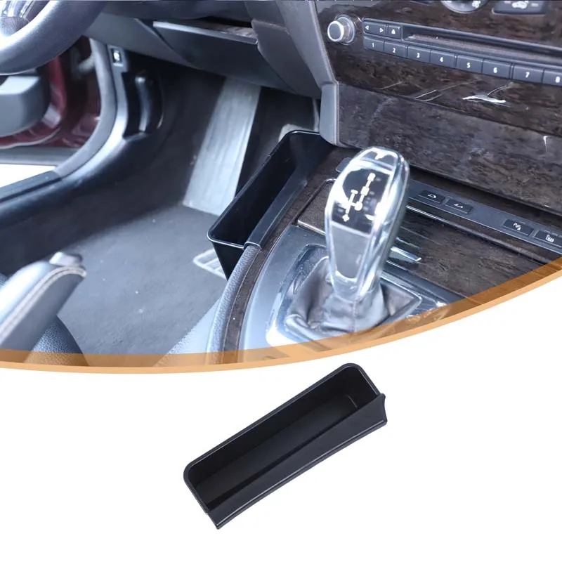 

For BMW 6 Series 630i 2004-2009 Car Interior Modification Accessories Car Transmission Left Storage Box ABS