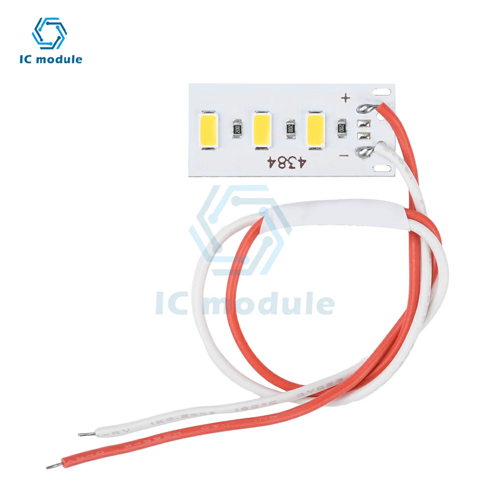 5PCS/lot DC 5V 1.5W High Brightness 5730 Beads LED Module Holiday Decoration Ambient Lighting Board Red Yellow Green Blue White