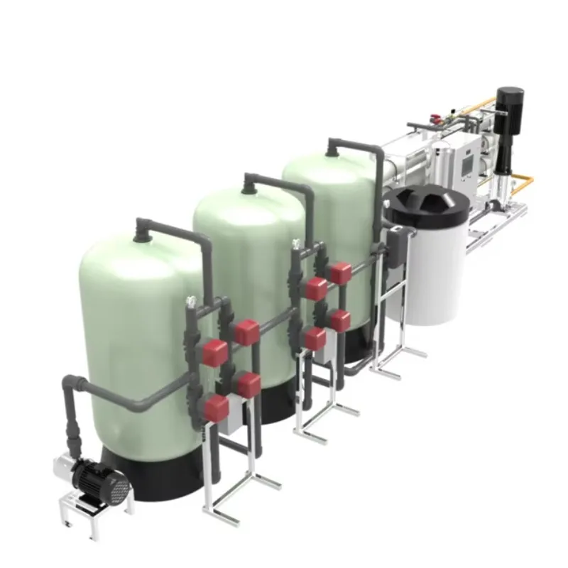 10T/H Brackish Water Well Water Desalination RO Machine Price For Irrigation System Reverse Osmosis Water Treatment Machinery