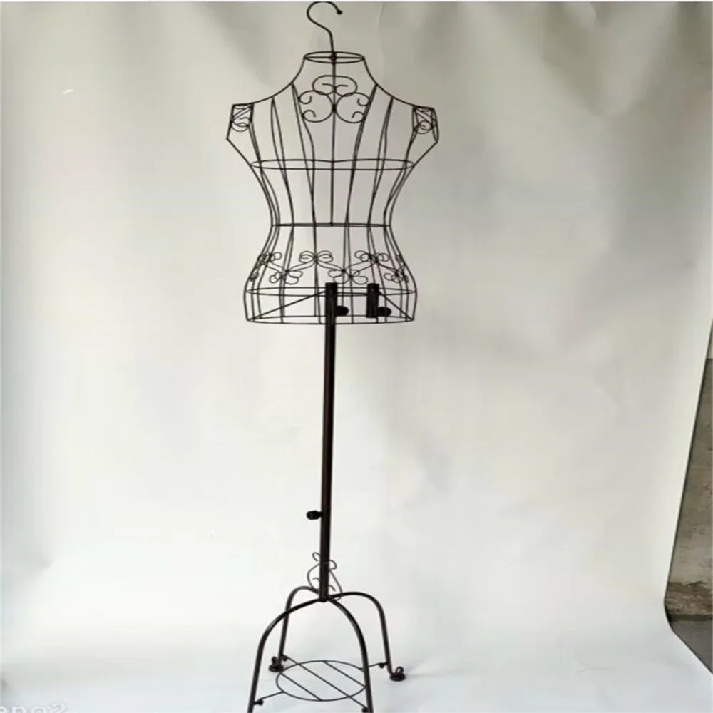 Female Cloth Mannequin Display Rack, Hanging Bag Hook Hanger, Wedding Dress Display, Shooting Rack, E170