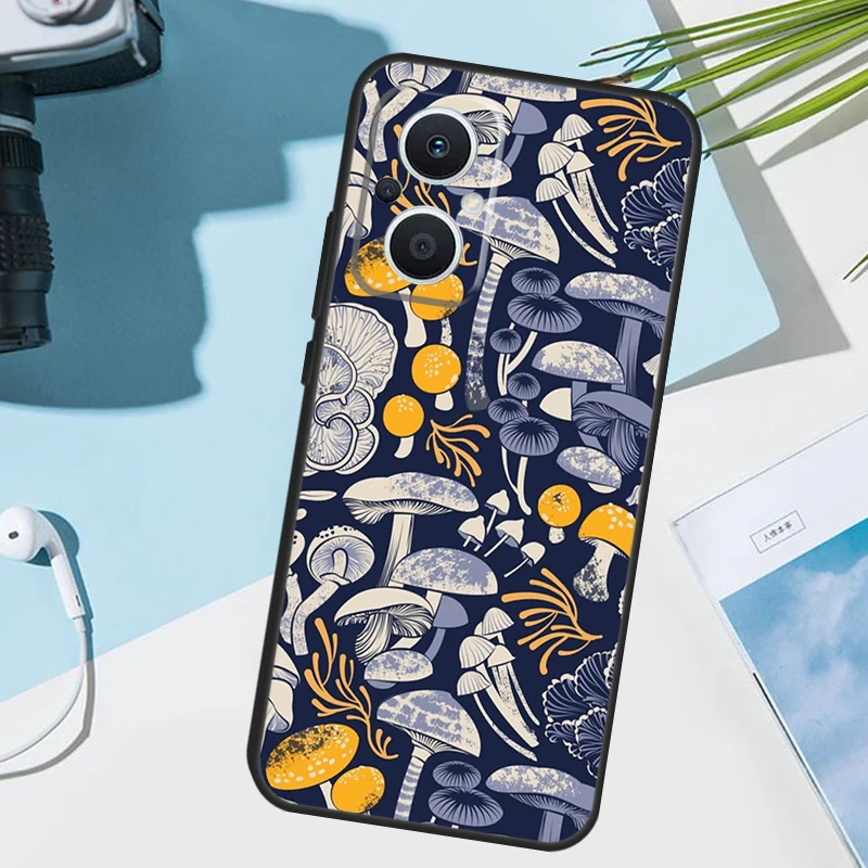 غطاء غابة الفطر لهاتف OPPO Reno 12 F 13F 14F 11F 10 11 13 14 Pro 7 8 Lite OPPO Find X9 X5 X6 X8 Pro #5