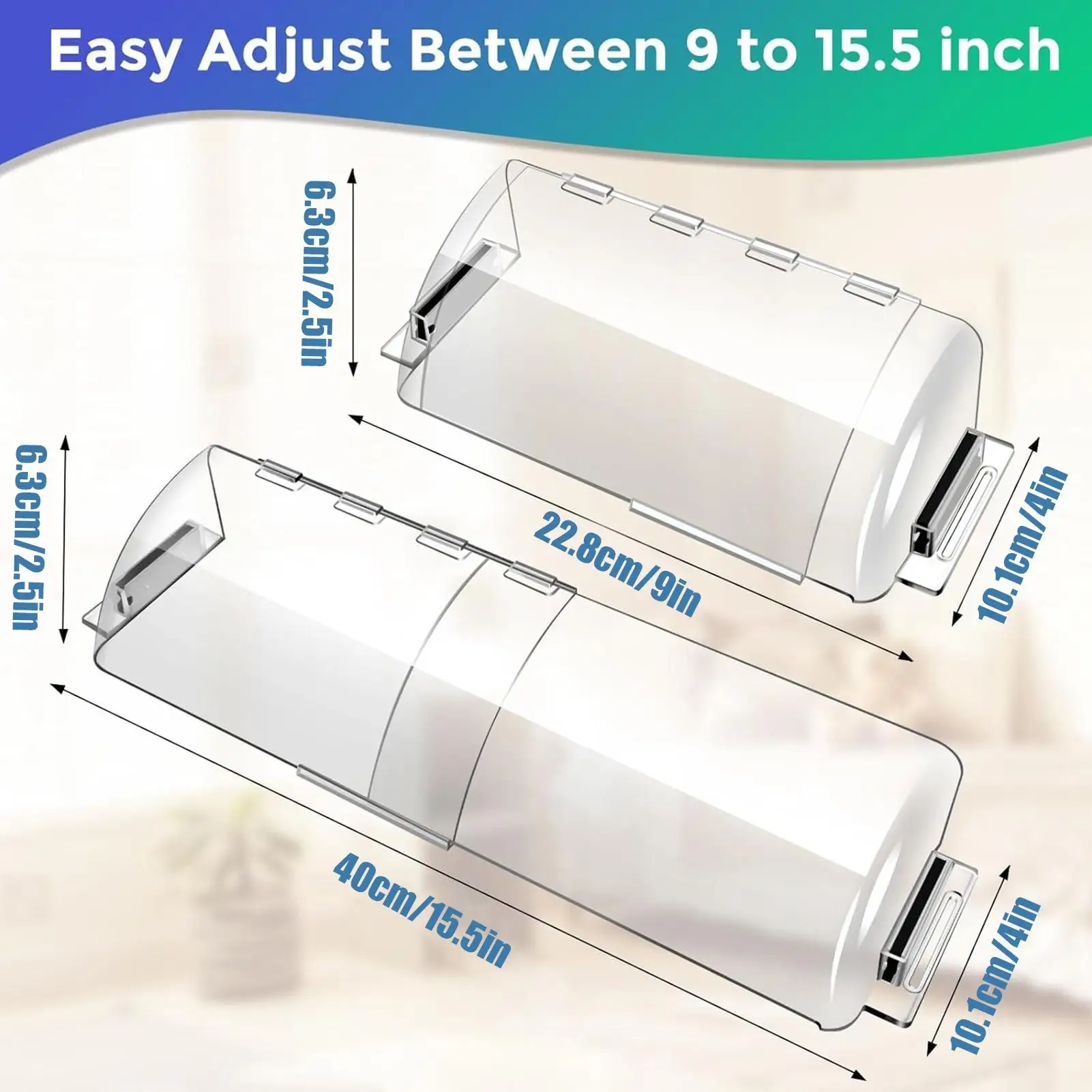 Ceiling Vent Deflector Durable Magnetic Anti Direct Blowing Booster for Floor Wall Window AC Home Office RV Apartment Bedroom