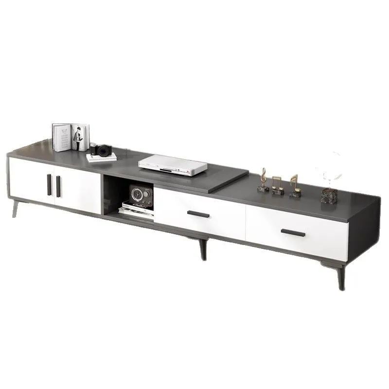 mueble-de-tv-telescopico-de-madera-sala-de-estar-apartamento-pequeno-almacenamiento-integrado