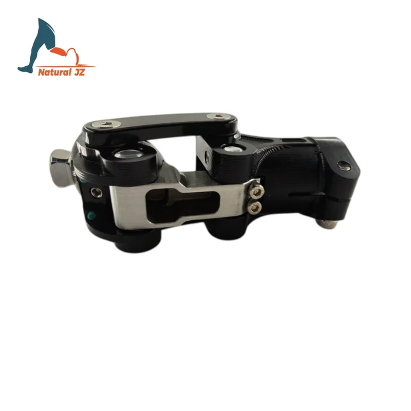 Natural JZ Mechanical Four-Bar Foldable Prosthetic Knee Joint with Pull-On Closure for Health Care Walking Aid
