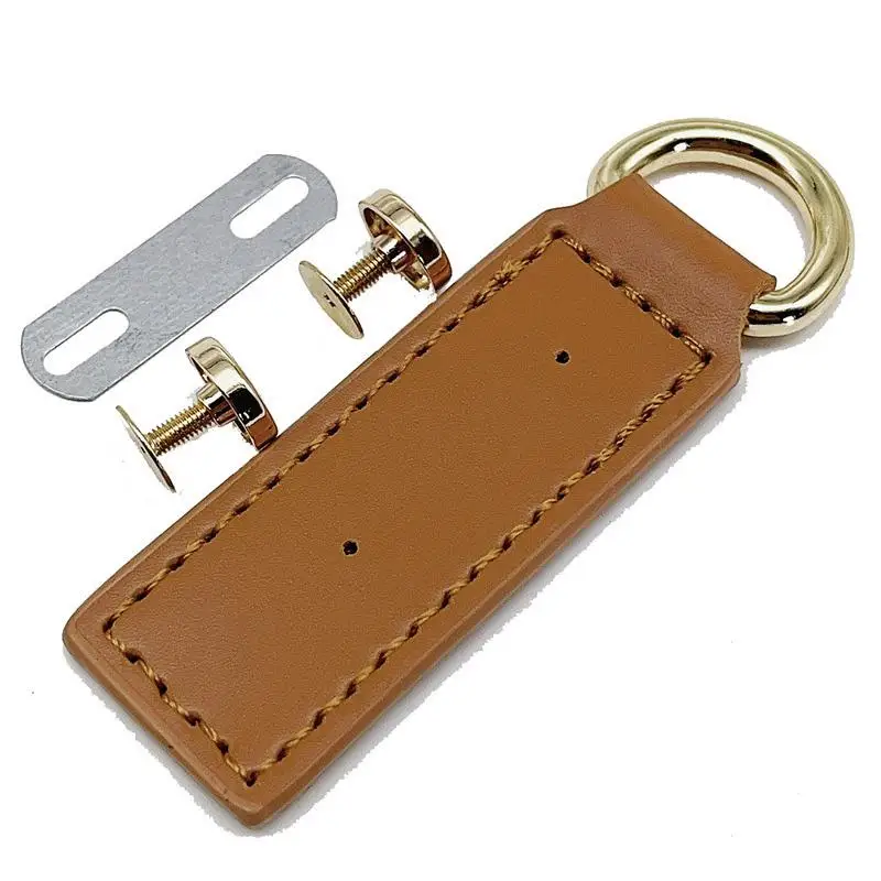 Replacement D Buckle Bag Belt Buckle Lock PU Leather Handmade Buckle Screw Style Bag Hardware Accessories For Handbags Wholesale