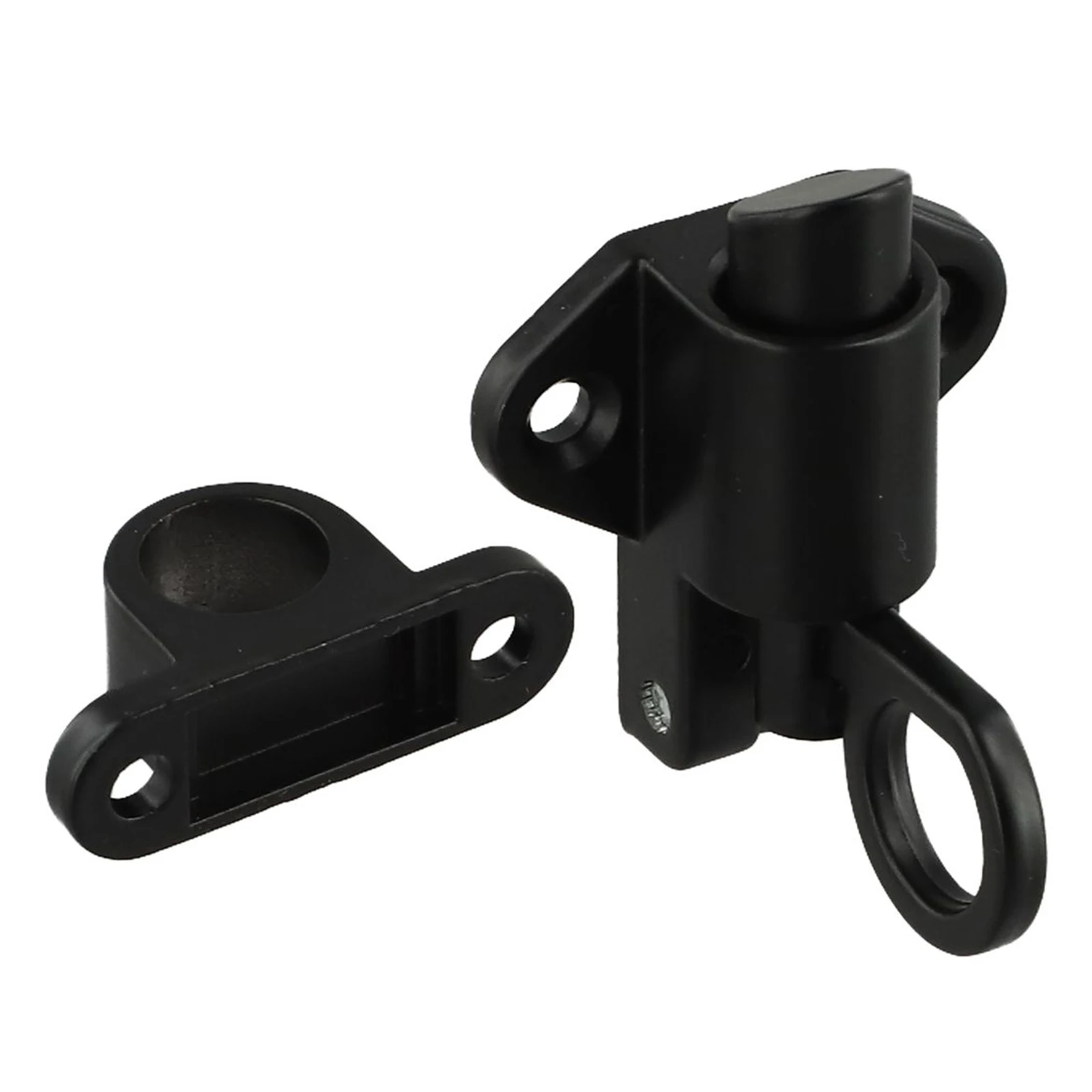 

4 шт. автоматические пружинные защелки из алюминиевого сплава для надежного замка на дверях, окнах, шкафах и заборах, устойчивые к ржавчине