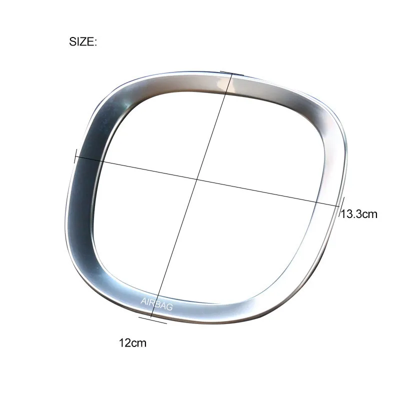 Für Volvo S90 XC60 Lenkradring XC90 V90 S60 V60 Zierleiste Volvo Innenraum Modifizierter ABS-Rahmen – Detail 8