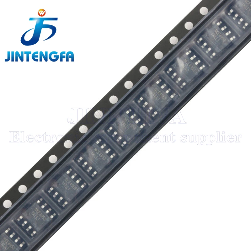 20PCS 4953 SOP-8 SMD AP4953 WSP4953 NCE4953 CJQ4953 SI4953DY-T1-E3 APM4953KC-TRG 30V 5.1A 2.5W Dual P-Channel (D-S) MOSFET IC