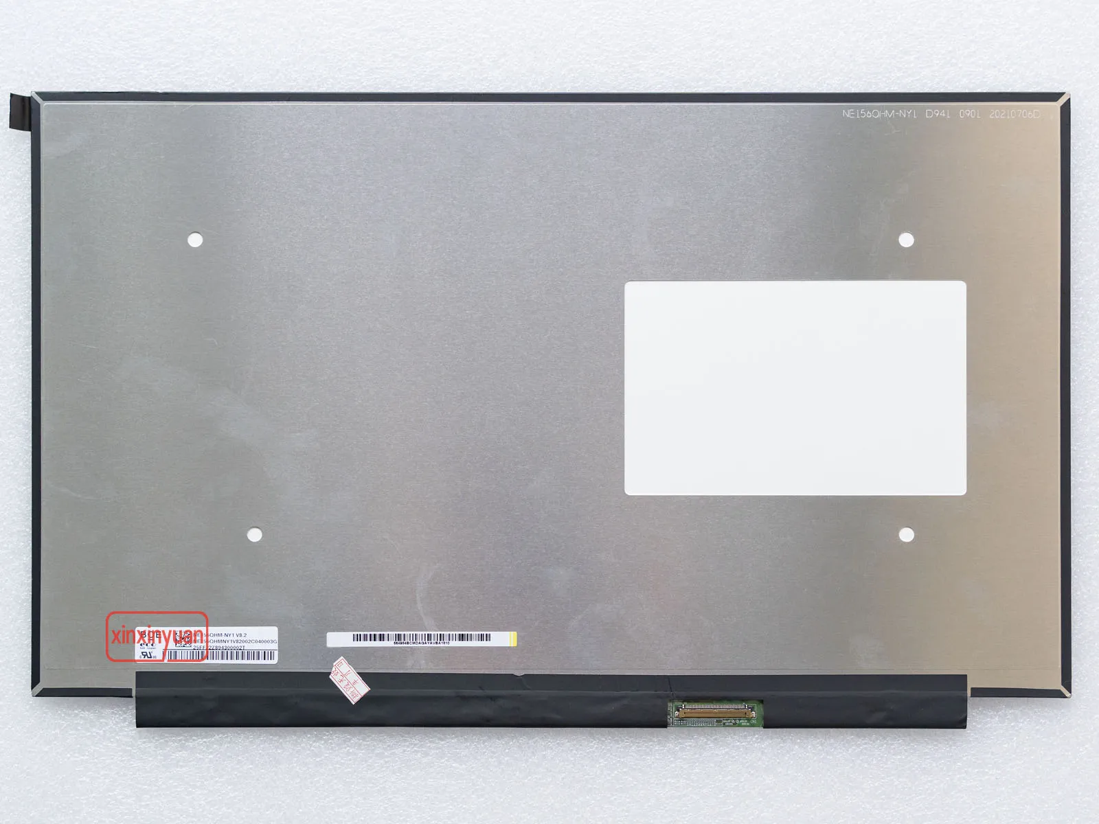 Imagem -02 - Polegada 2k 165hz para Asus Fa506 Fa507 Fx516 Fx517 Portátil Tela Lcd 100 Dci-p3 Wqhd 2560x1440 165hz 40pin Edp Novo Ne156qhm-ny1 15.6