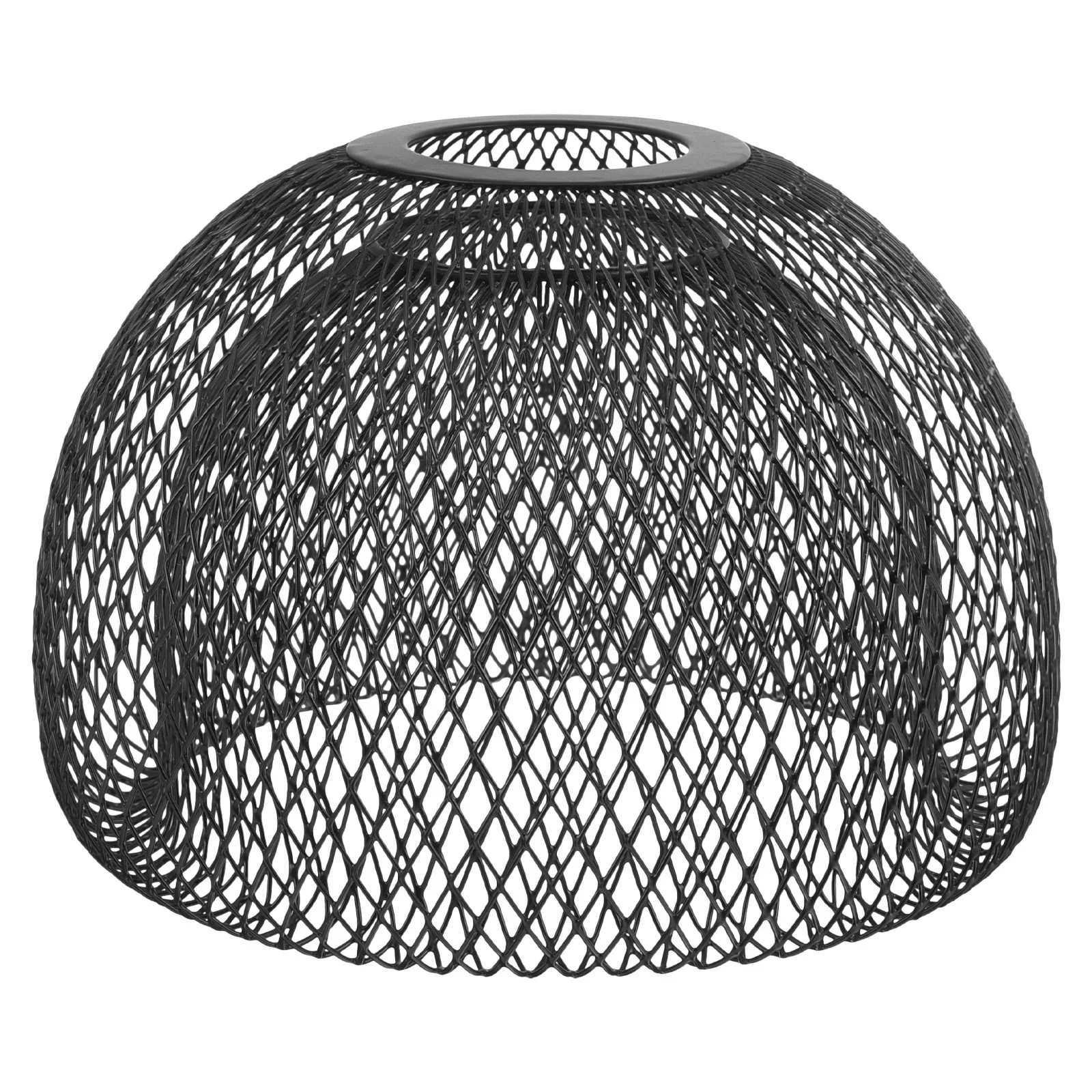 Paralume a sospensione Copri lampada in metallo cavo per lampada da parete lampadario Sostituzione gabbia decorativa per paralume sospeso fai da te