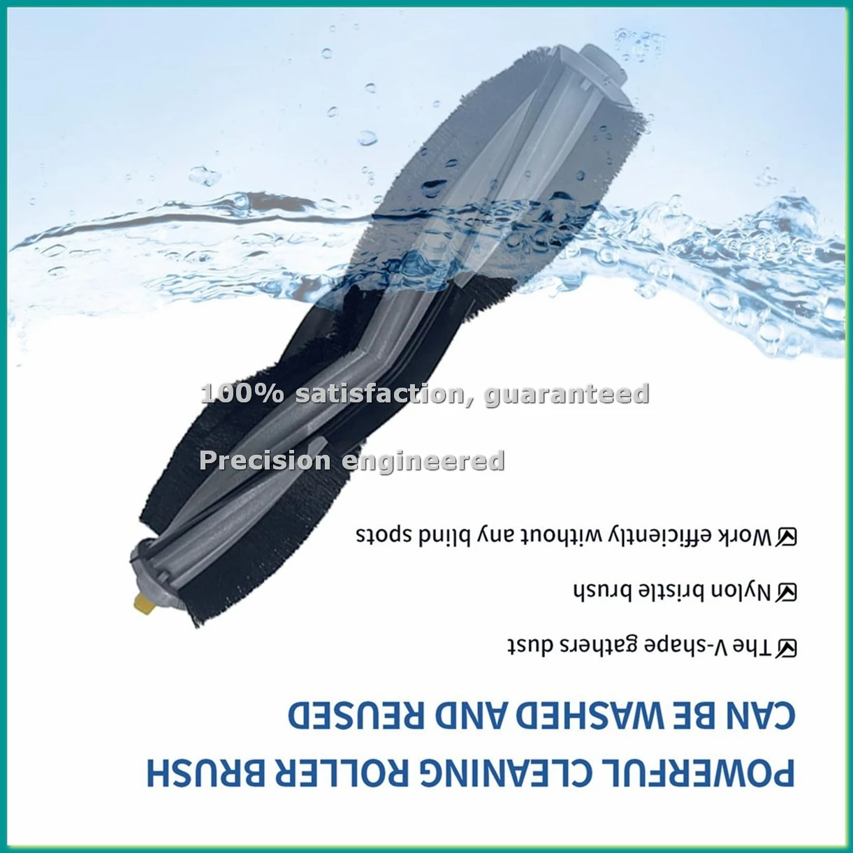 Replacement Accessories for Cube/ CC Robot Vacuum Cleaner Main Side Brush Hepa Filter Mop Cloth Dust Bag-A46I