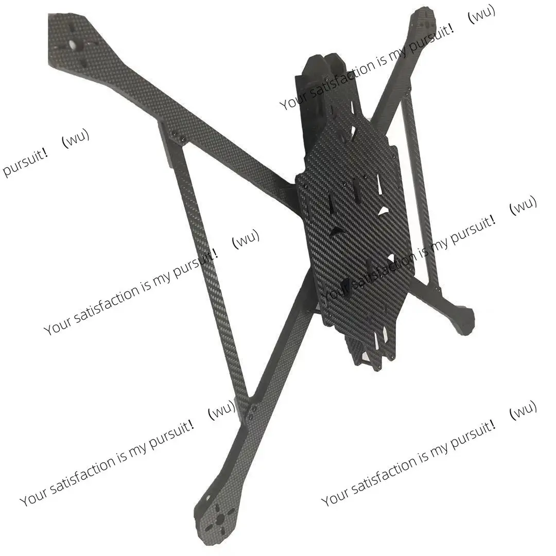 3K carbon fiber board drone rack assembly accessories CNC engraving model aircraft parts Carbon plate processing shell