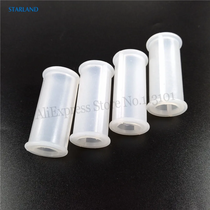 4ชิ้นซิลิโคนกลางท่อปิดผนึกแหวนอะไหล่สำหรับ Soft Ice Cream เครื่องใหม่อุปกรณ์เปลี่ยน