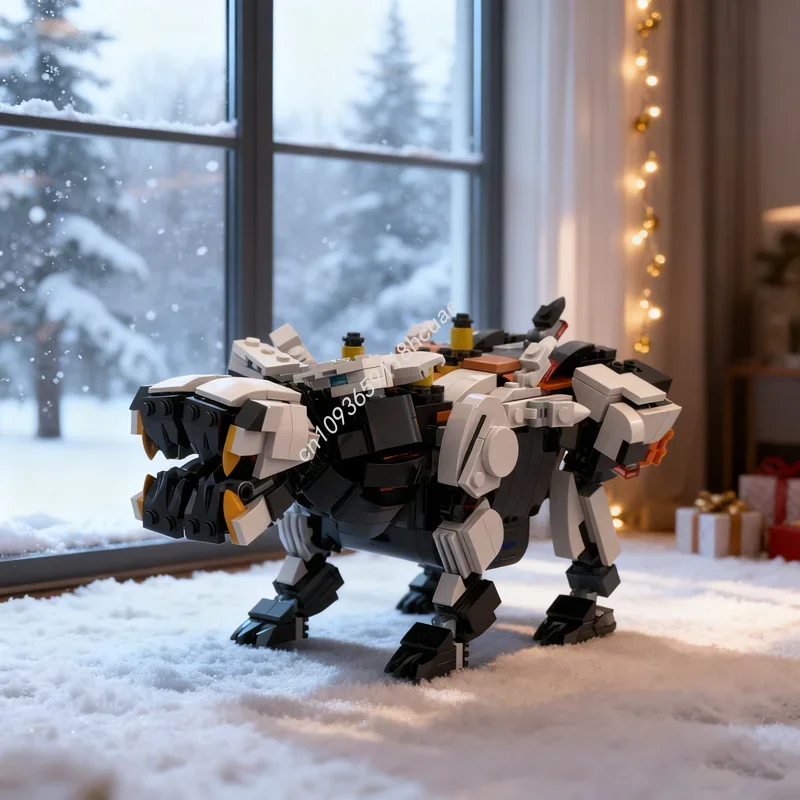 

659 шт. MOC Widemaw And Apex Horizon, игровая модель, строительные блоки, игрушки, сборка, сделай сам, креативный рождественский подарок, идея, кирпич, день рождения