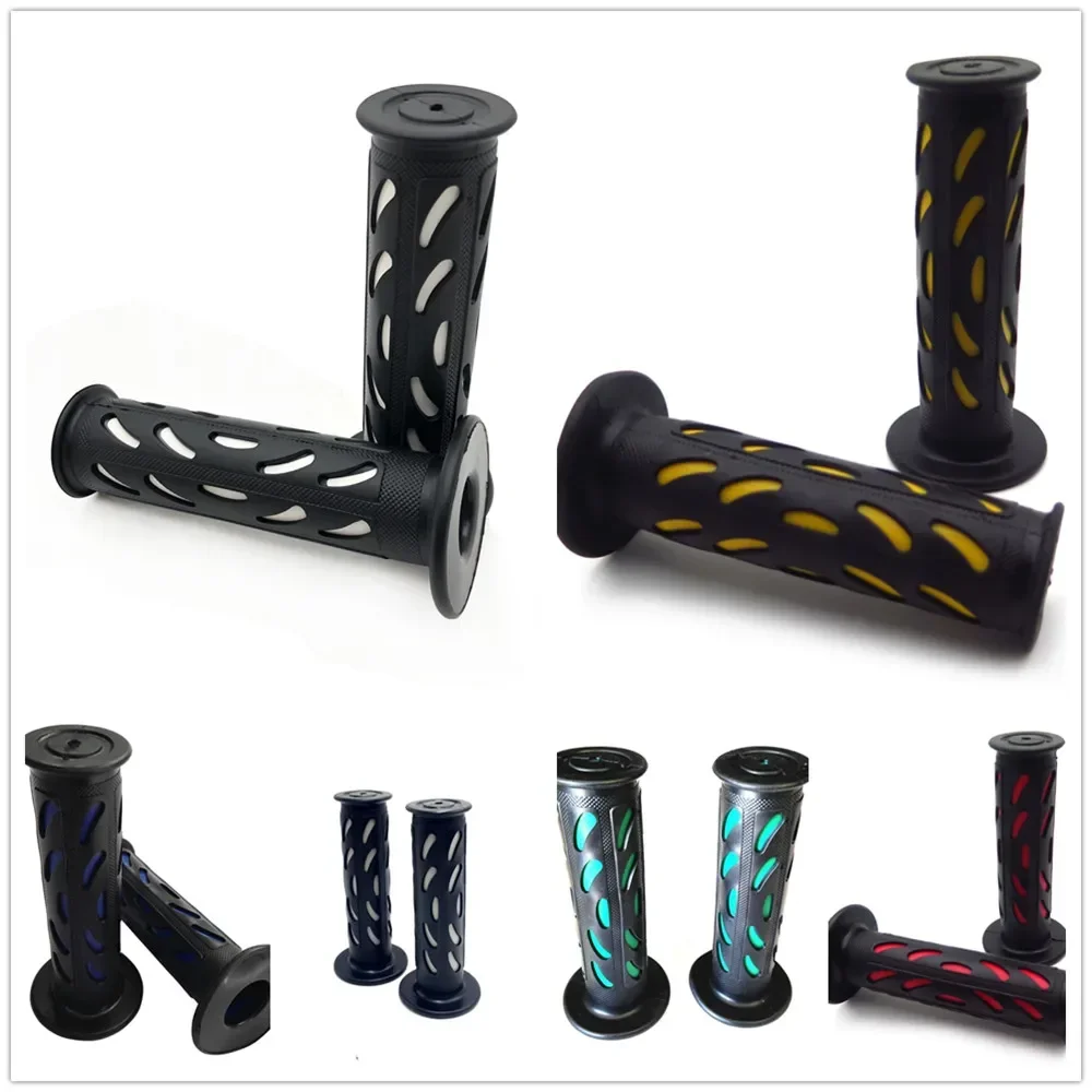 

Black Rubber Hand Grips Handlebar for Honda ATV Polaris Arctic Cat Suzuki 22mm 7/8" Motorcycle Parts