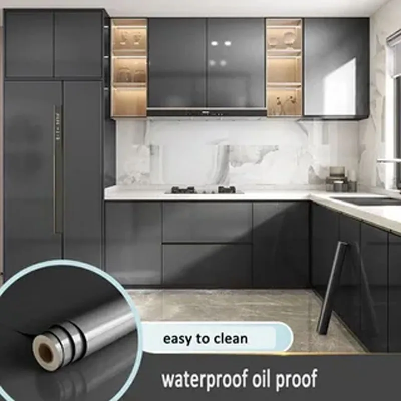 Waterproof Wall Stickers High Temperature Resistance Self Adhesive Wallpaper Oil Proof Wallpapers Home Decor 40cm Sticker