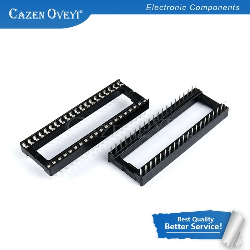 10PCS Sockets DIP6 DIP8 DIP14 DIP16 DIP18 DIP20 DIP28 DIP32 DIP40 pins Connector DIP Socket 6 8 14 16 18 20 24 28 32 40 pin