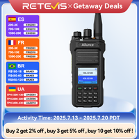 Retevis Ailunce HA1UV Walkie Talkie IP67 Waterproof 2800mAh Rechargeable Long Range Dual Band Two-Way Radio Sub-PTT Ham Radio