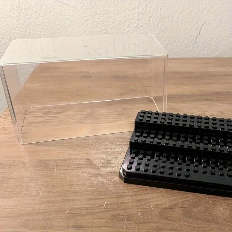 Acrylic Minifigures Display Case, Stackable and Dustproof Building Block Display Box for Lego Action Figure Toys Storage - view 4